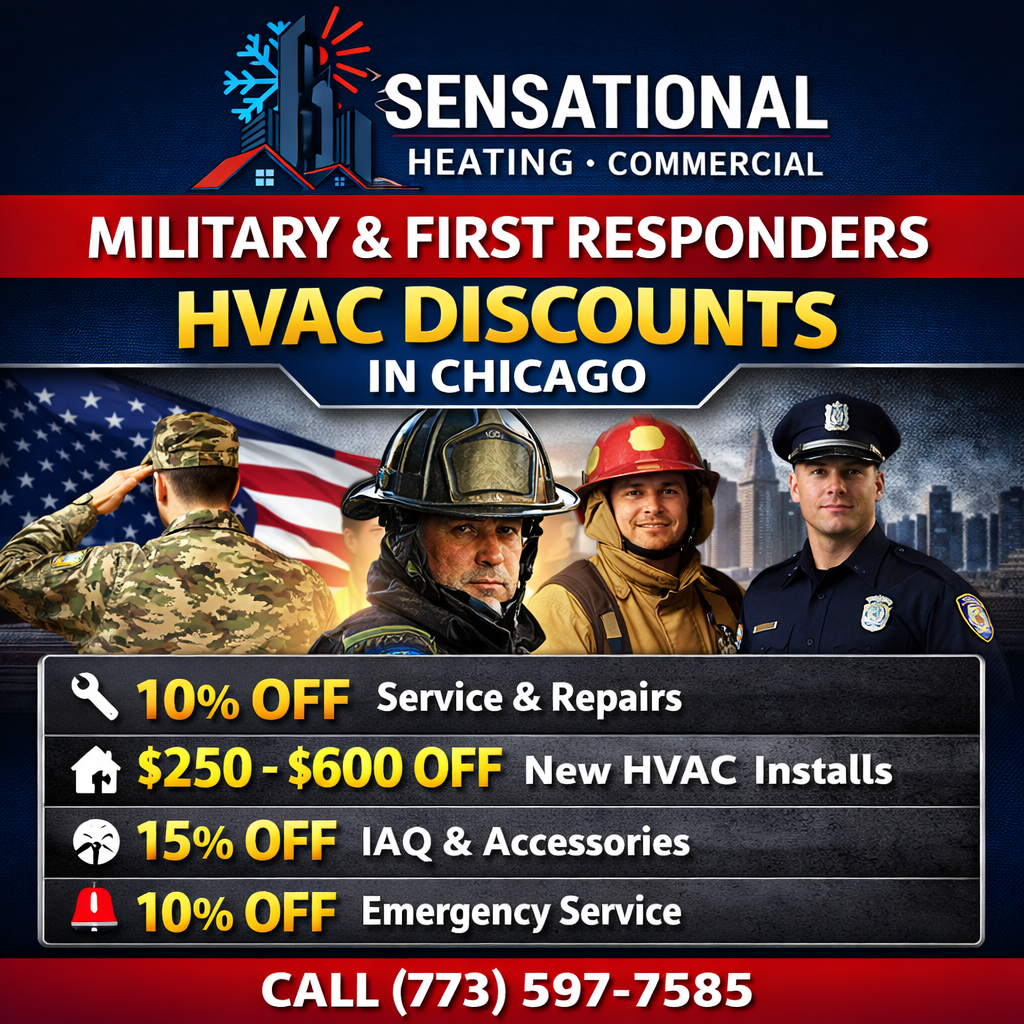 Military & First Responders HVAC Discounts Chicago